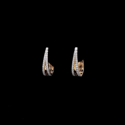 Bold Grace Golden Earrings