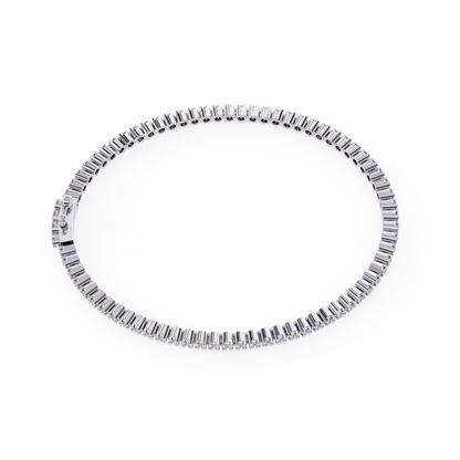 Single Line Diamond Bracelet