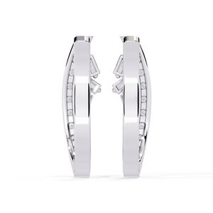 Ice Floe Hoops Earrings