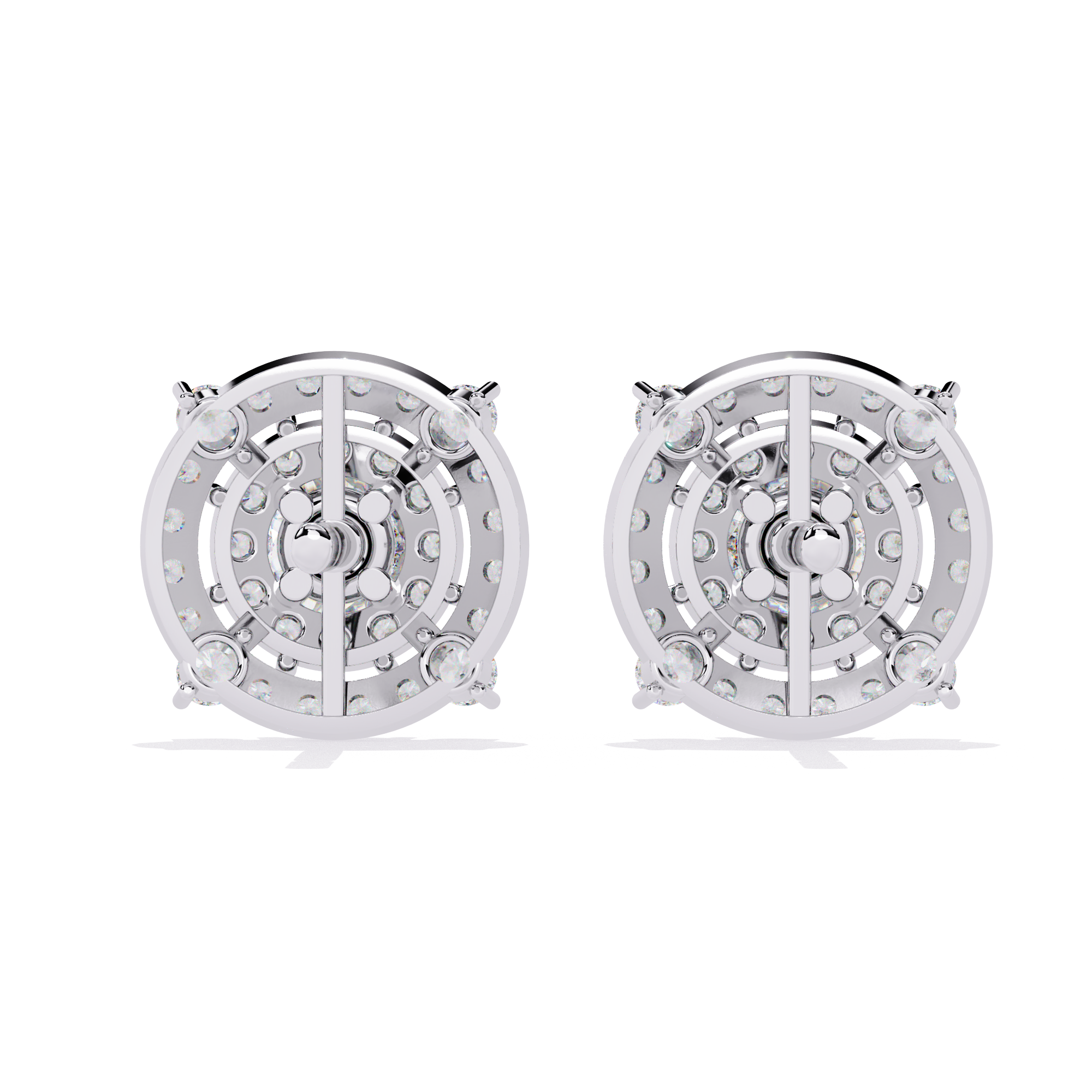 lab grown diamond studs earrings