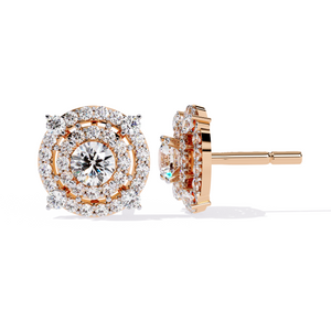 lab grown diamond studs earrings
