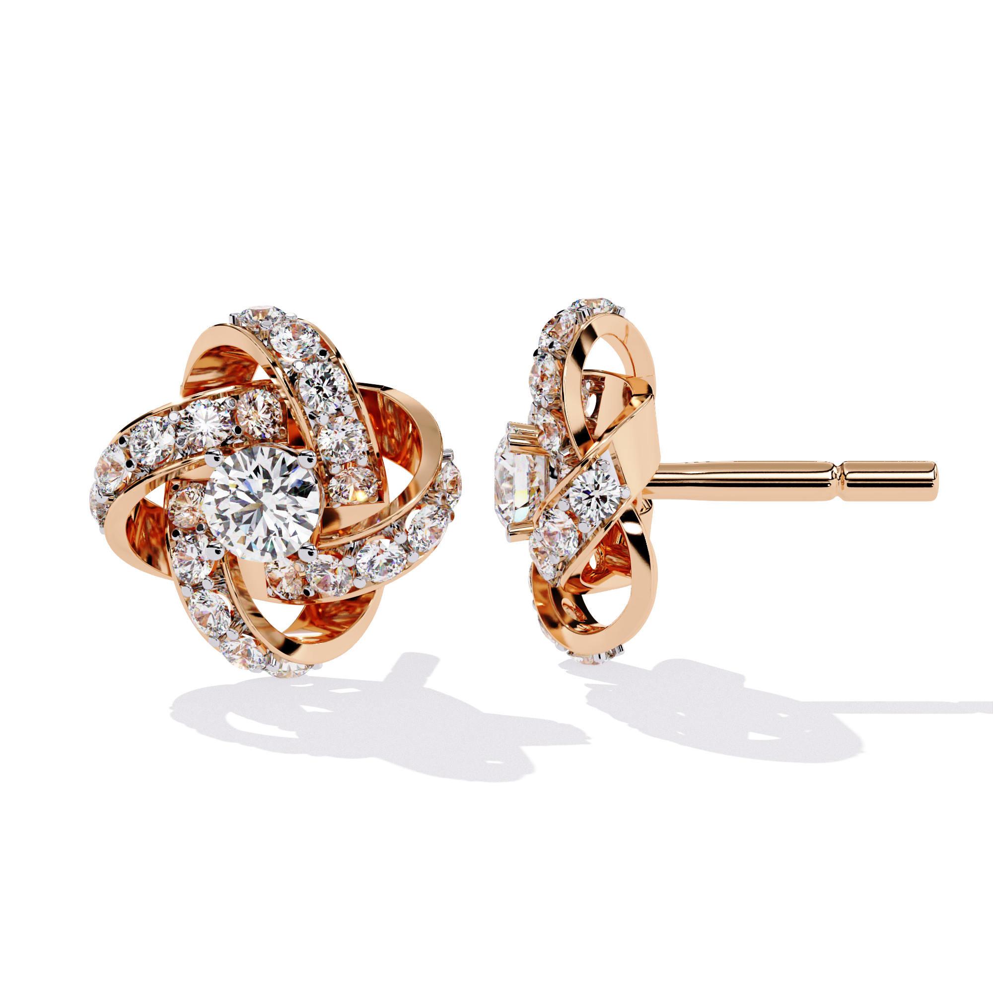 Central Star Earrings