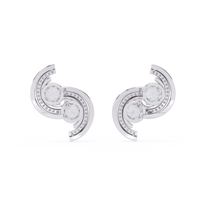 Inarra Atelier BIS-certified 2.04 ct lab-created diamond solitaire drop earrings for women