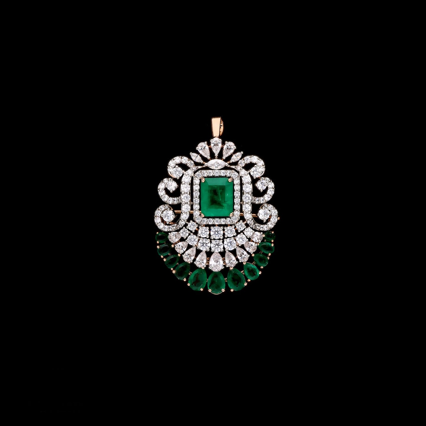 Emerald Heirloom Pendant