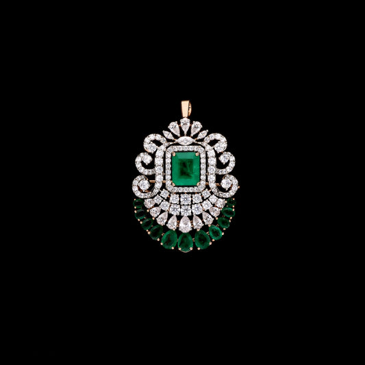 Emerald Heirloom Pendant