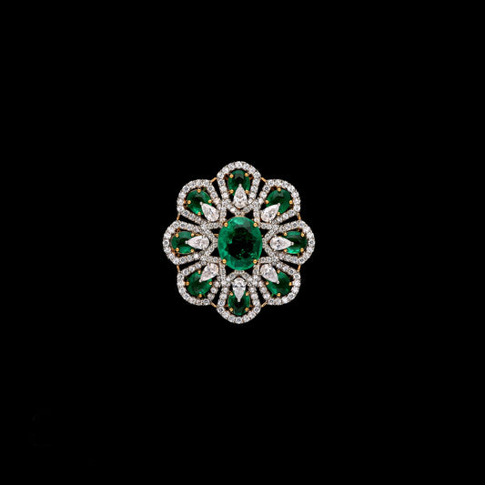Garden of Gems Pendant + Ring