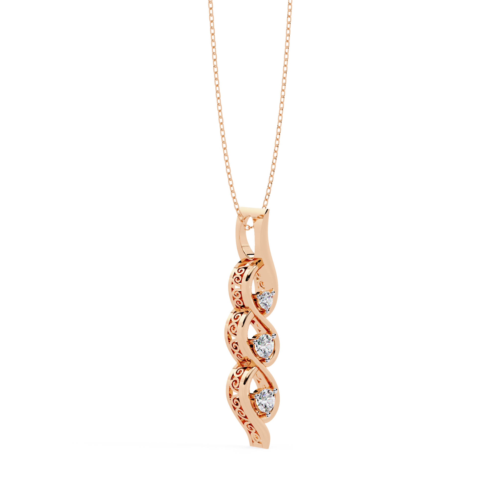 diamond pendant women