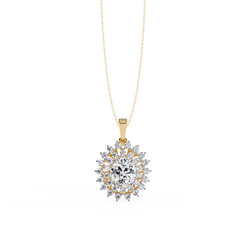diamond pendant women