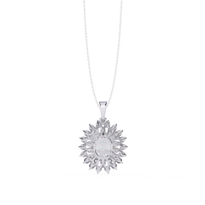 diamond pendant women