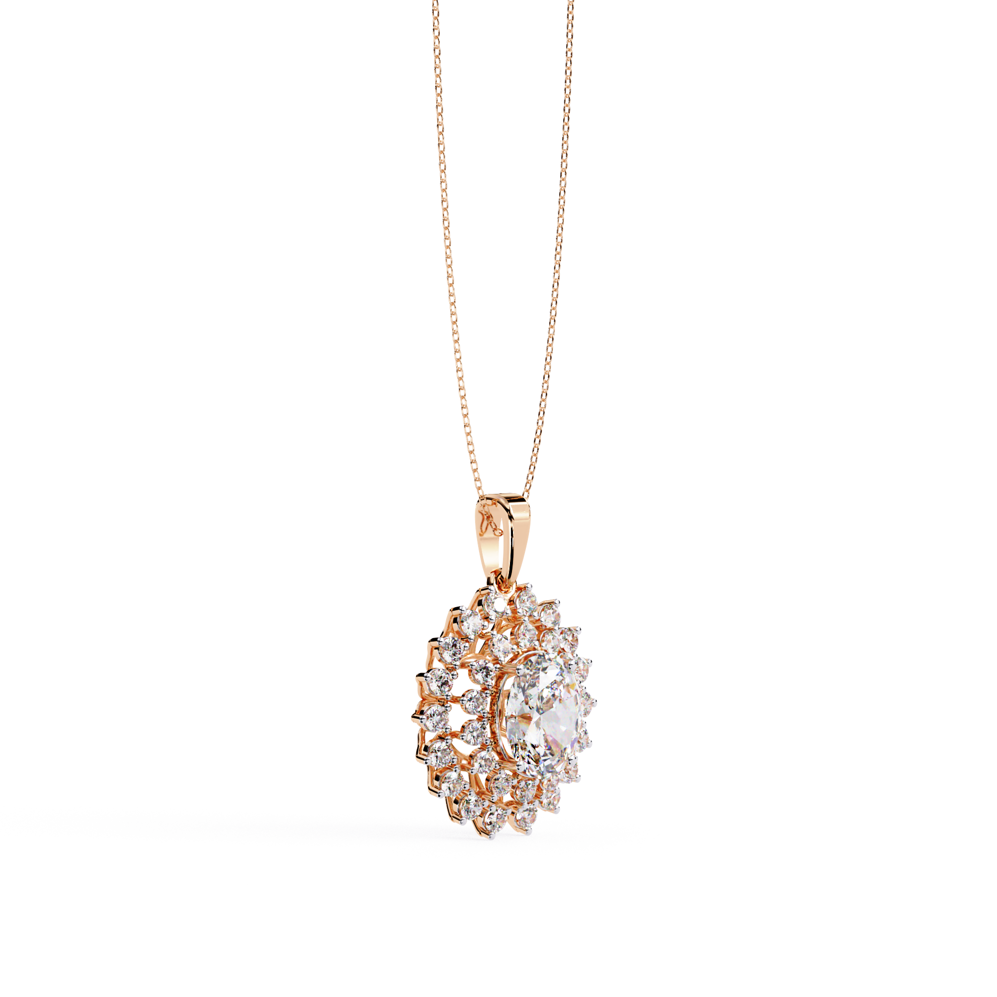 diamond pendant women
