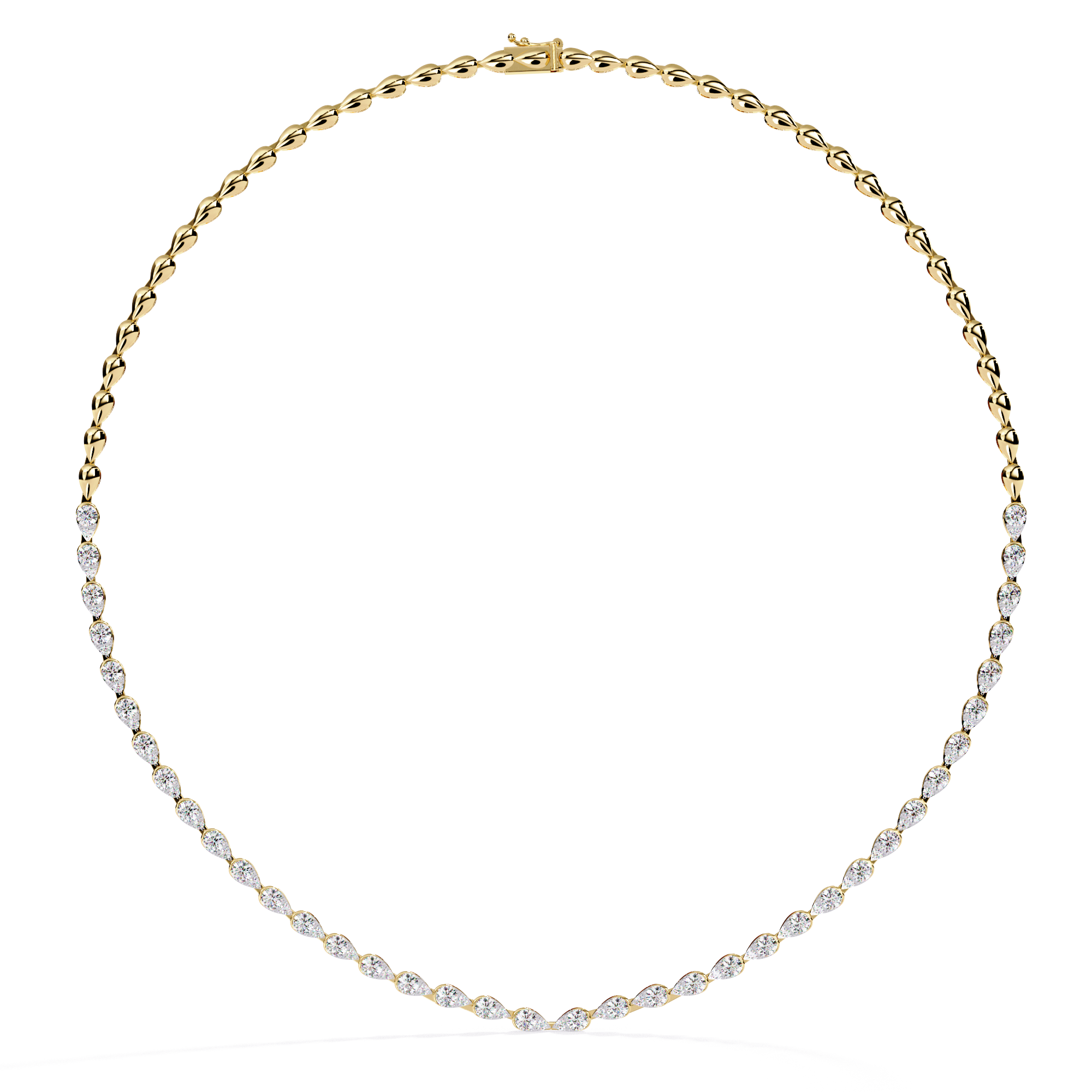 Pear Riviera Necklace