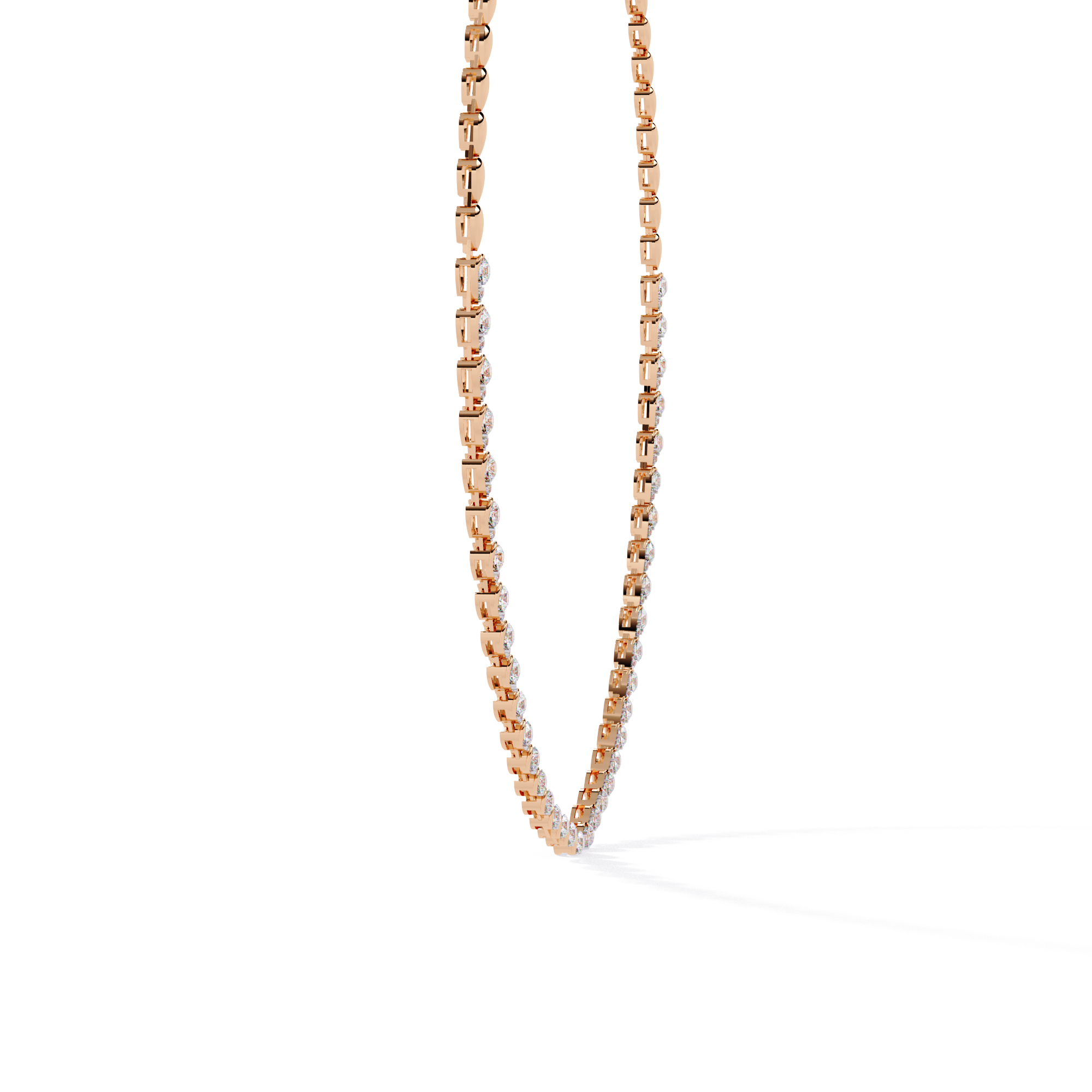 Pear Riviera Necklace