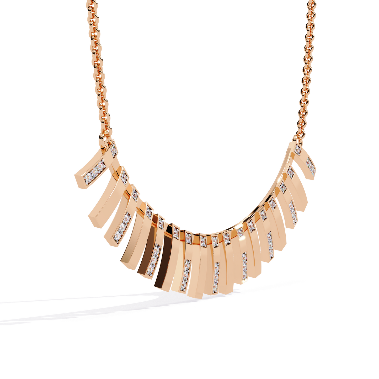 Baguette Rhythm Necklace