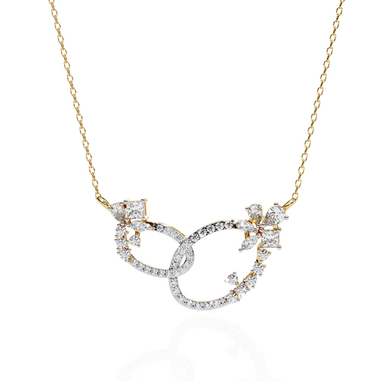 Interlocking Petals Necklace