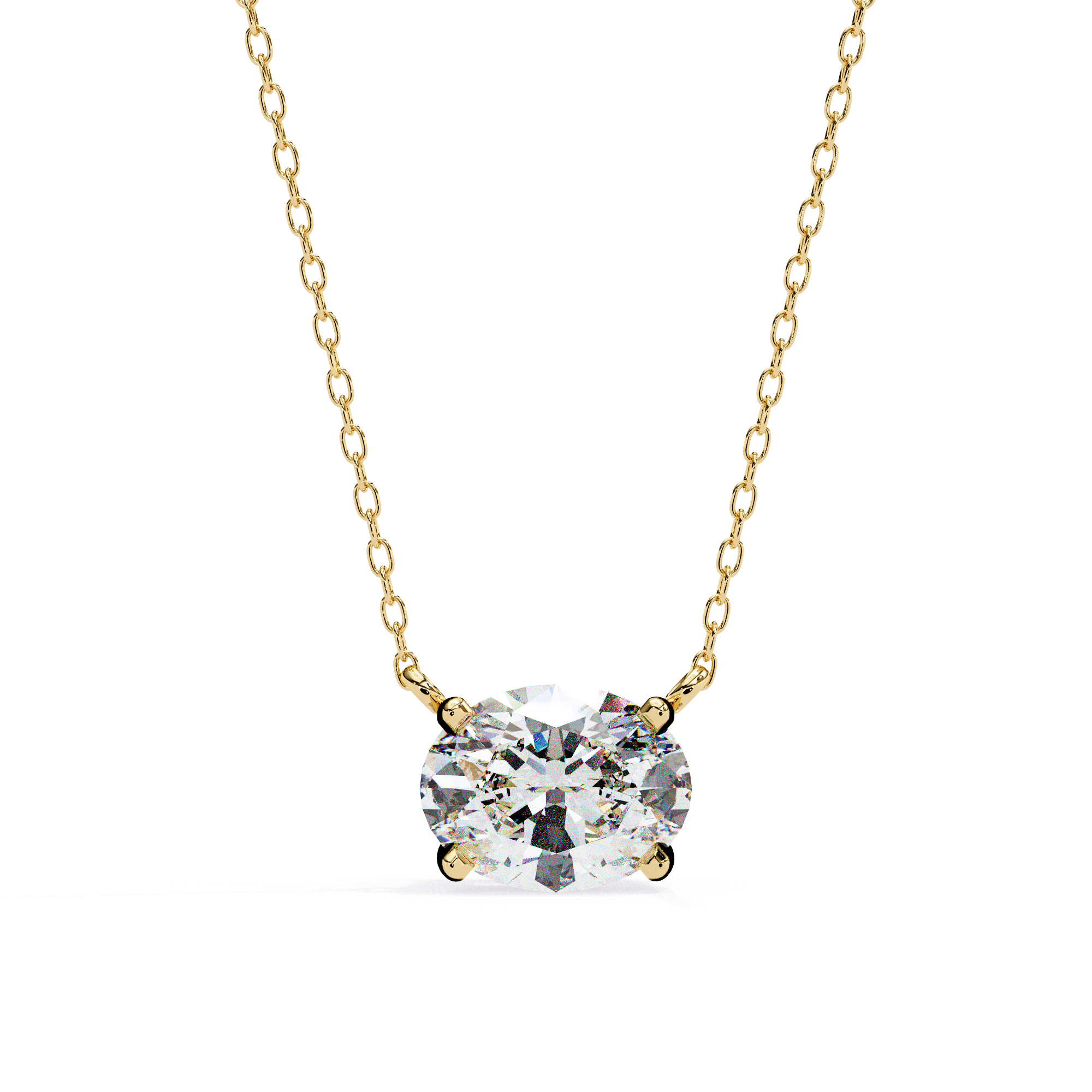 The Classic Oval pendant