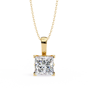 Princess Solitaire Pendant