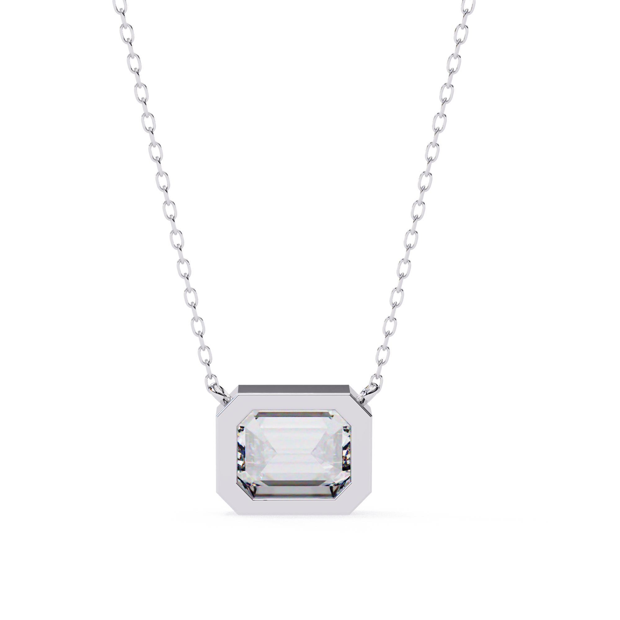 Classic 2 Carat Emerald Pendant