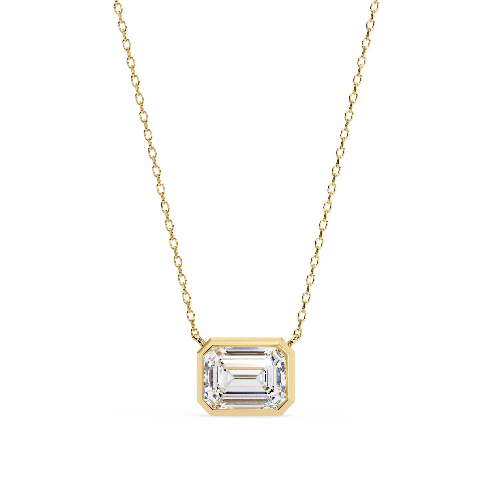 Classic 2 Carat Emerald Pendant