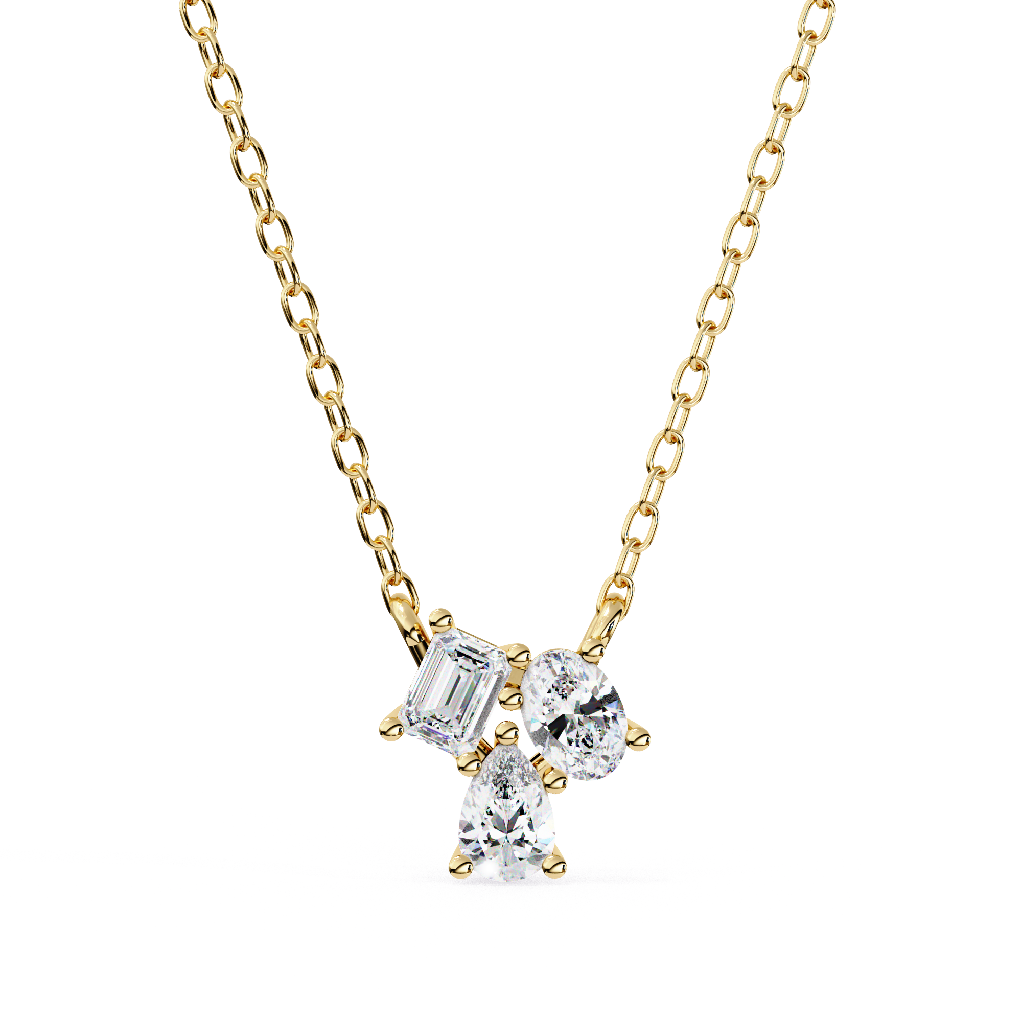 Multi-Cut Trio Pendant
