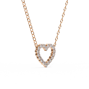 Pave Heart Pendant