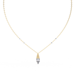 Classic Trillion-Cut Pendant