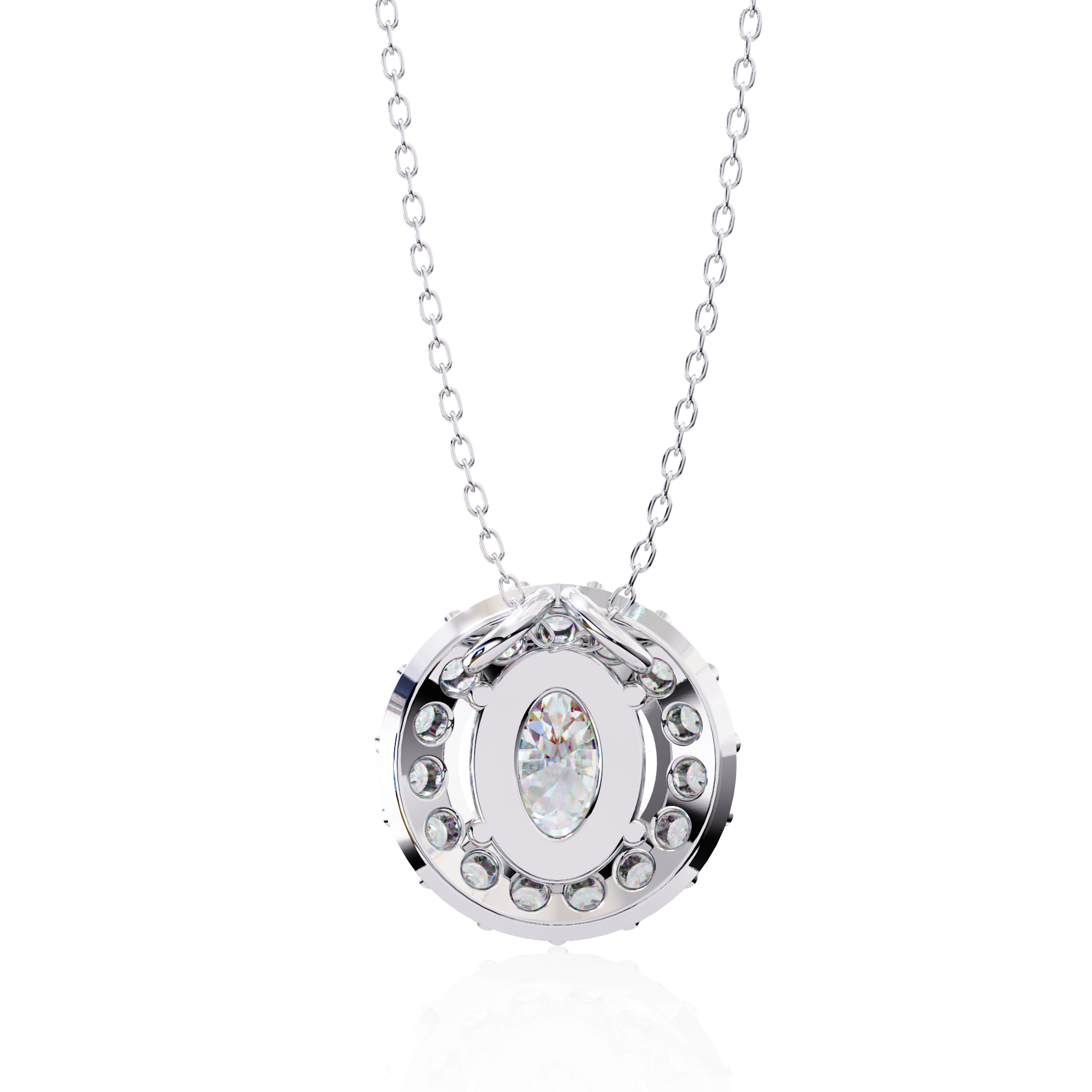 Oval Bloom Pendant
