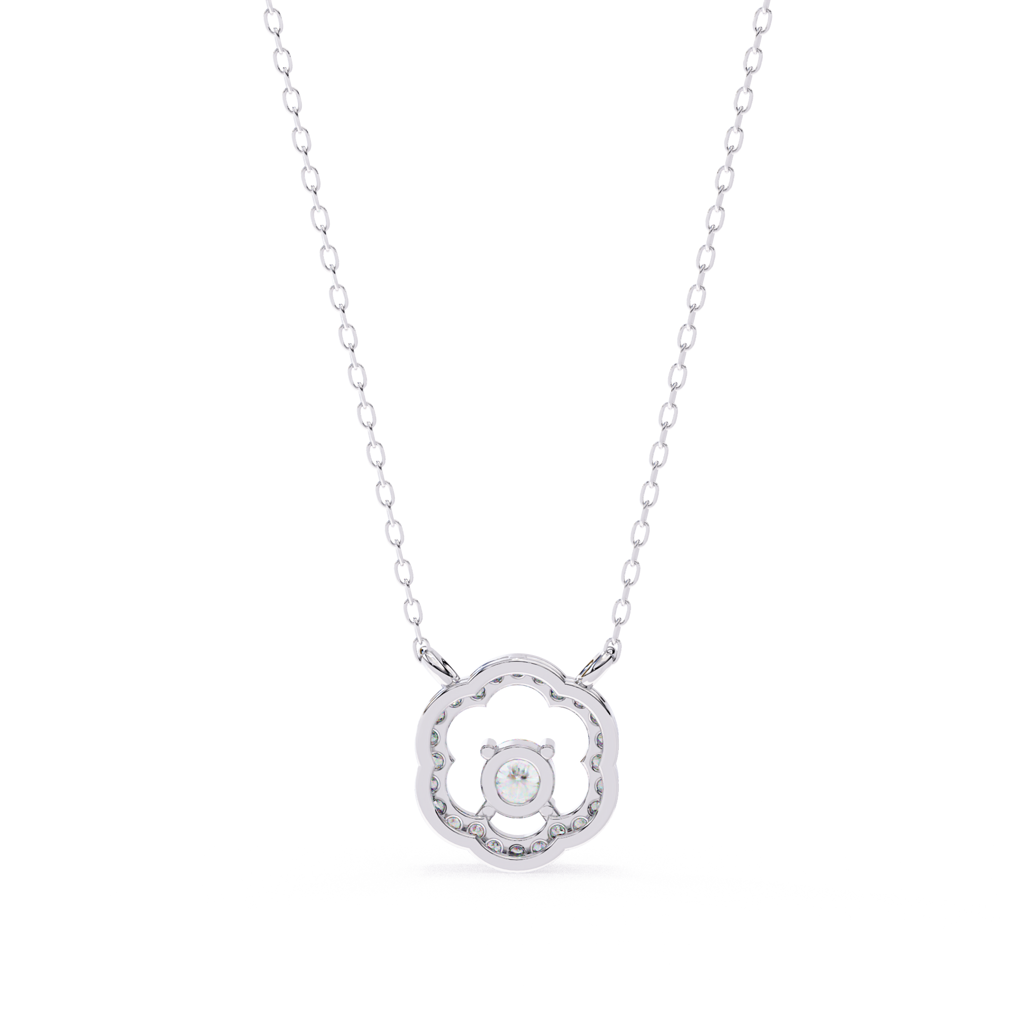 Petal Halo Pendant