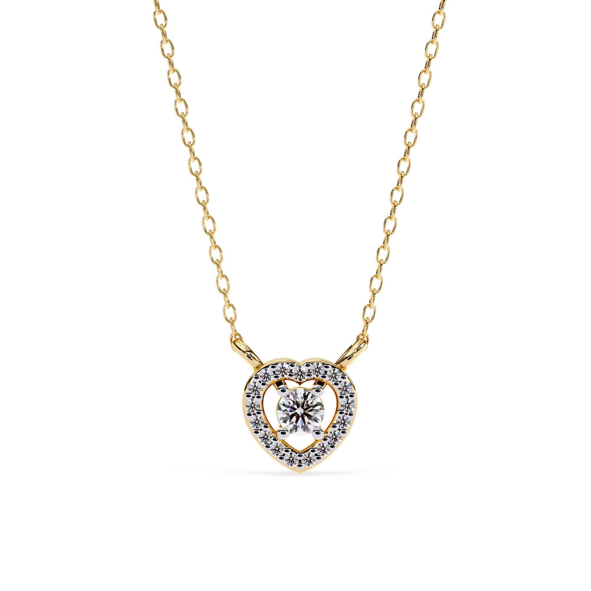 Fluttering Heart Pendant