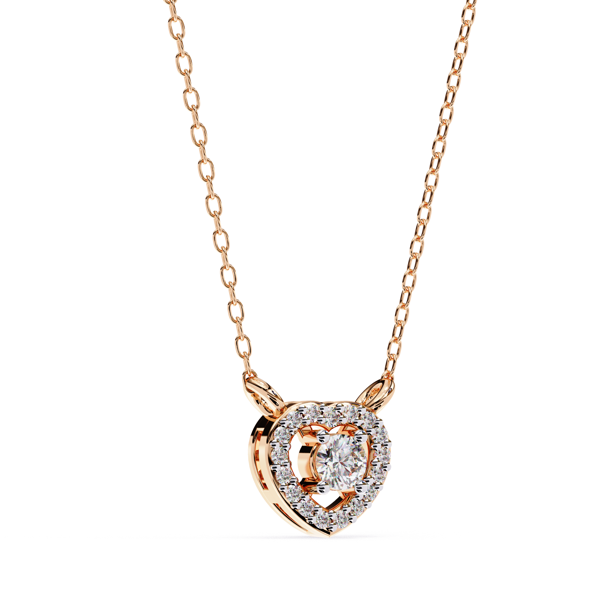 Fluttering Heart Pendant