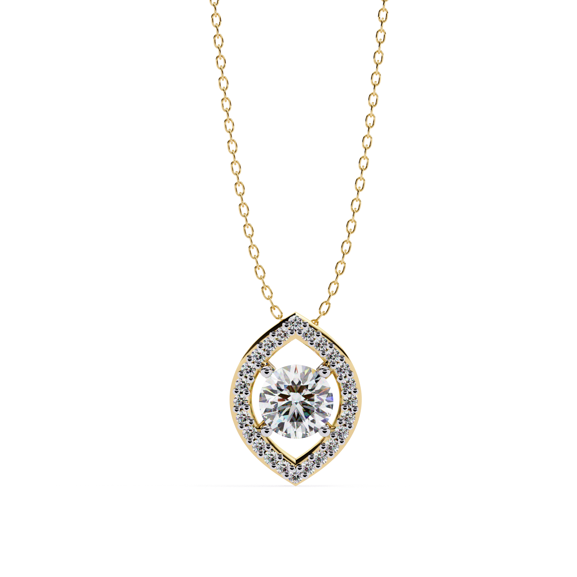 Lotus Eye Pendant