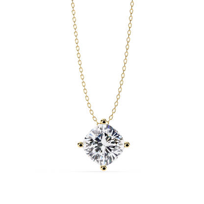 The Cushion Solitaire Pendant
