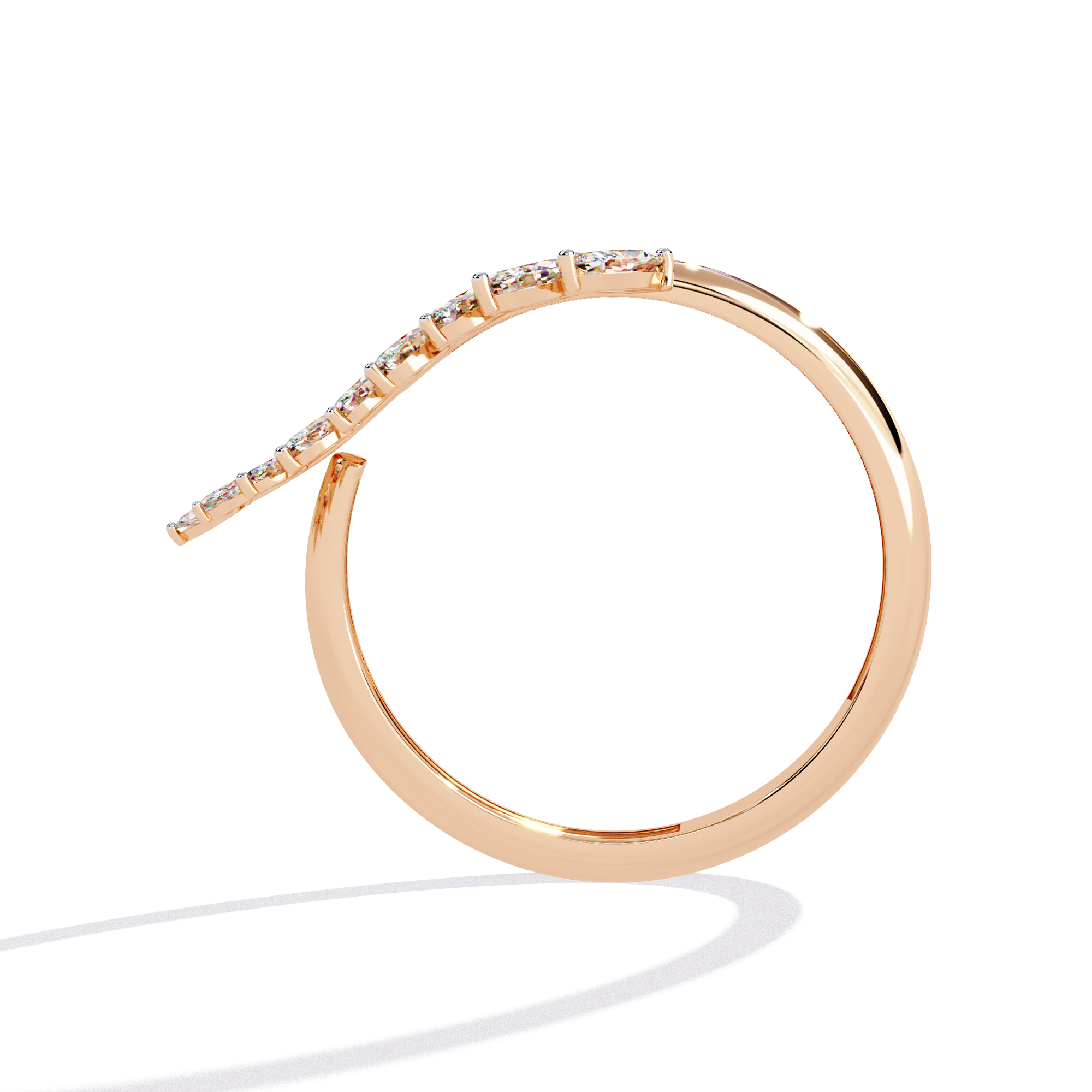 Marquise Leaf Ring