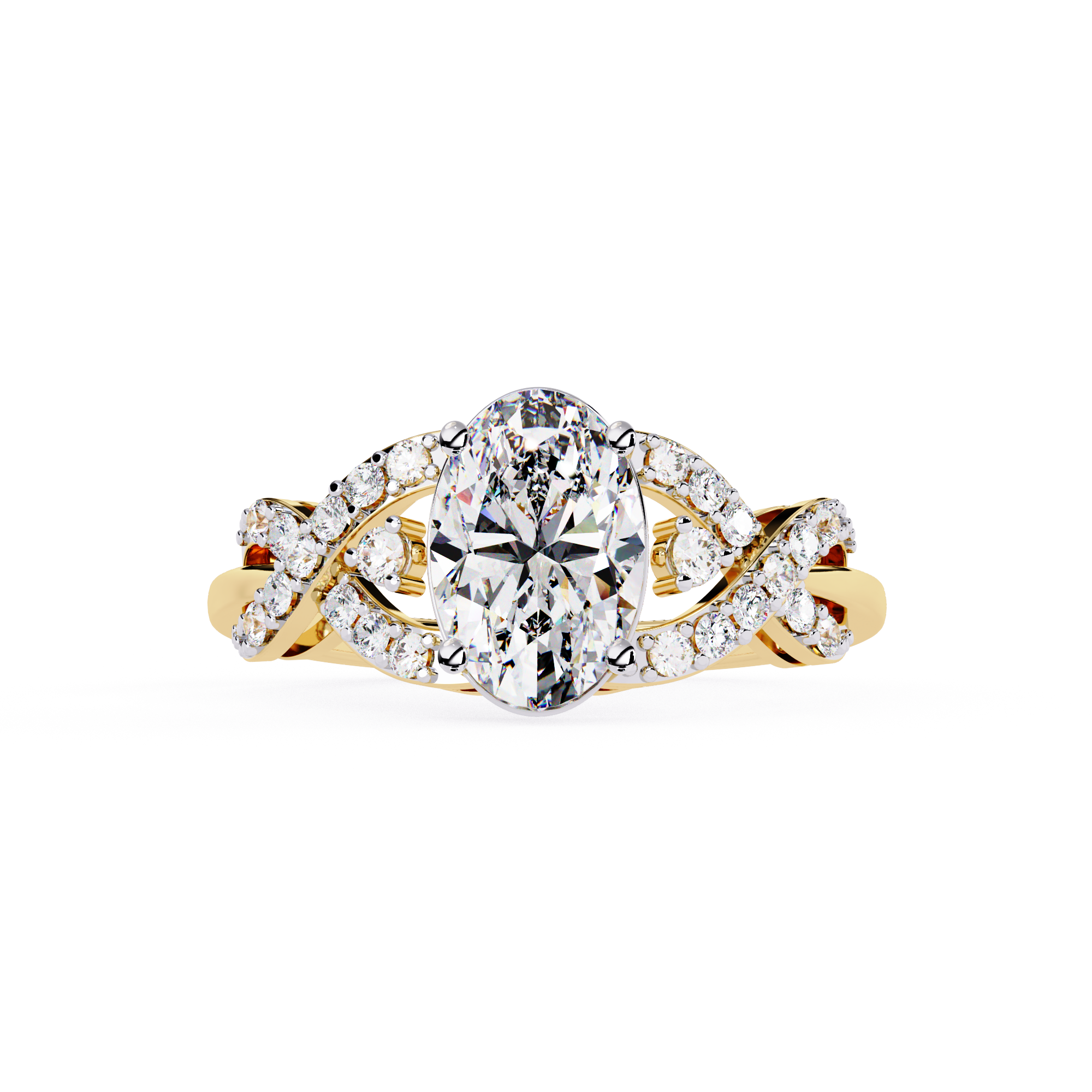 Classic Oval Lyric Ring