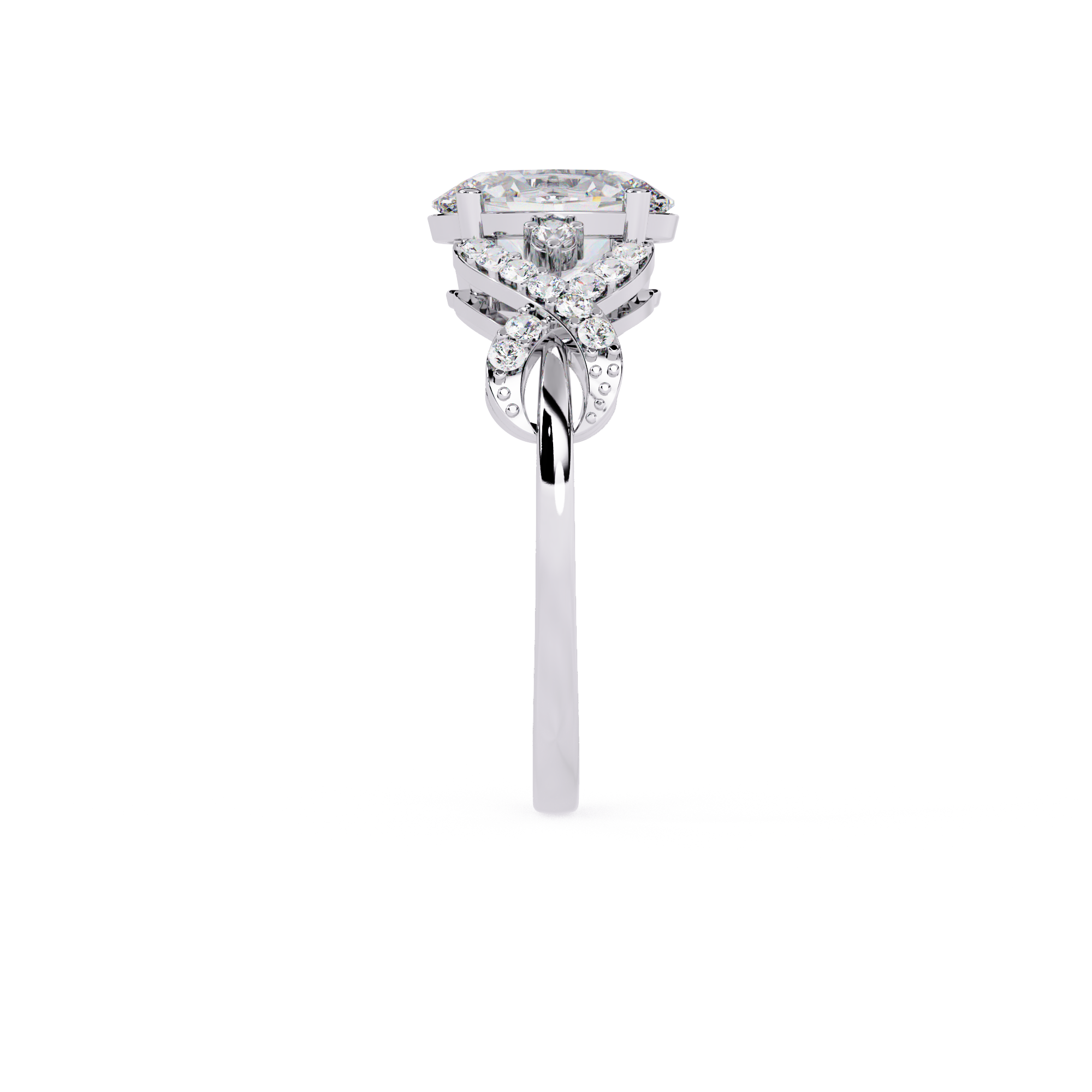 Classic Oval Lyric Ring