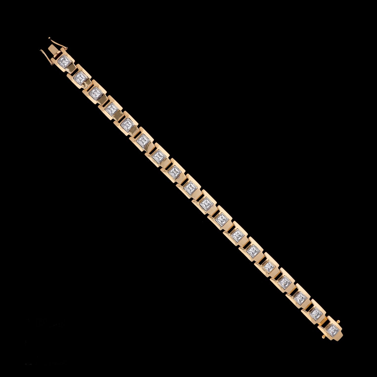 mens diamond bracelets