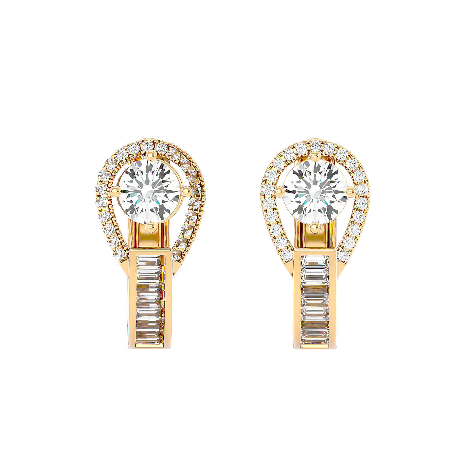 Horizon Hoop Earrings
