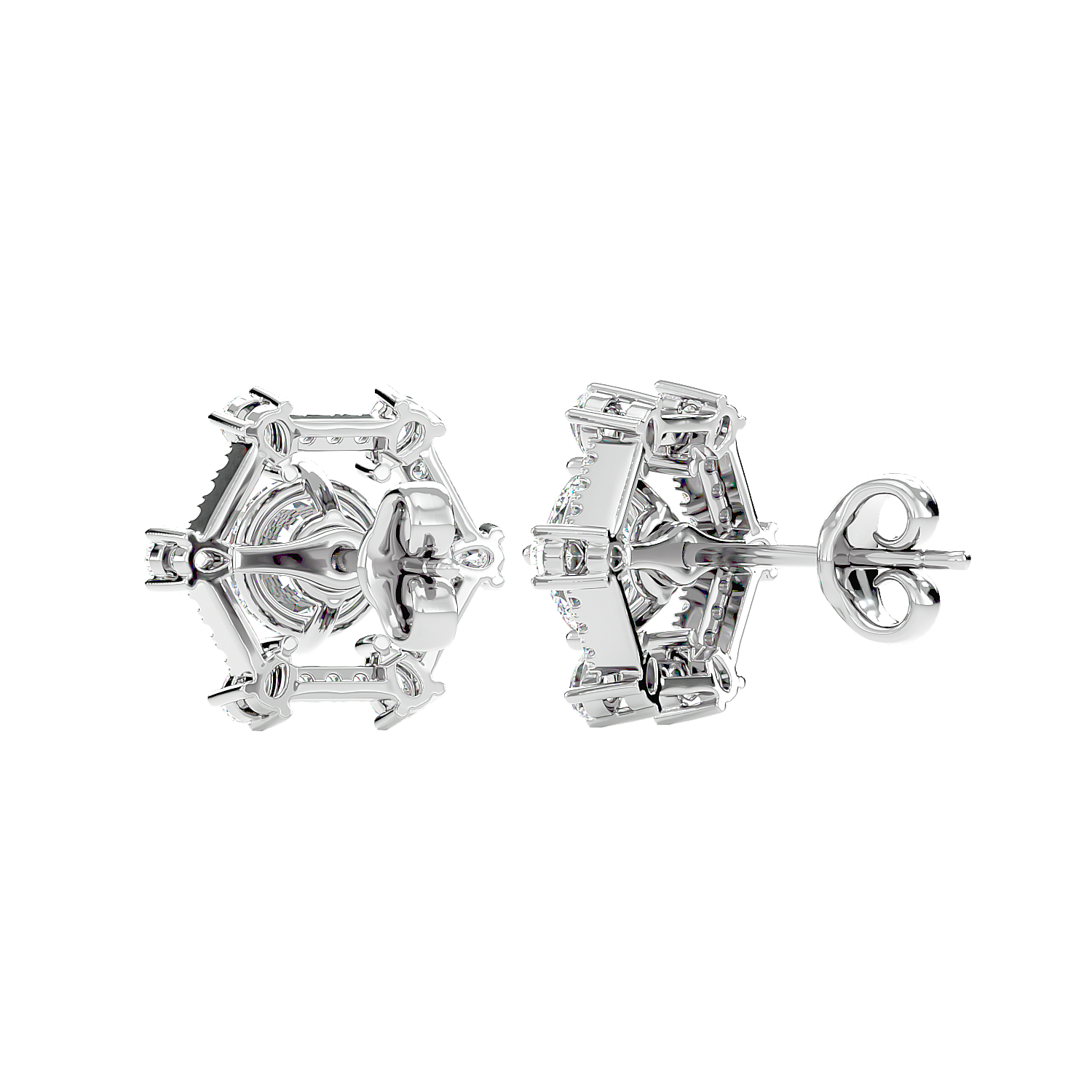 Jewel Cell Studs