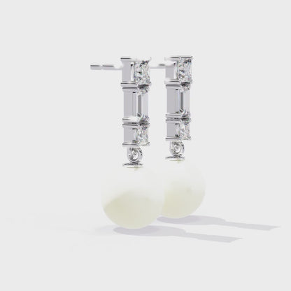 lab grown diamond studs earrings