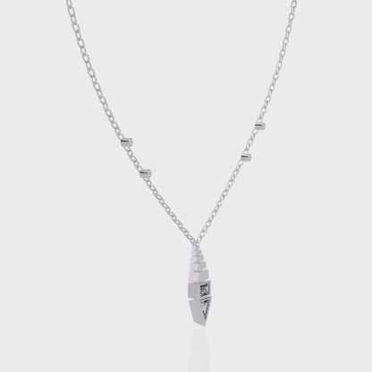 Classic Trillion-Cut Pendant