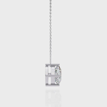 The Cushion Solitaire Pendant