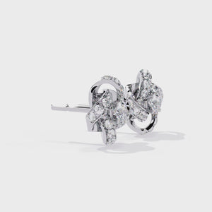 lab grown diamond studs earrings